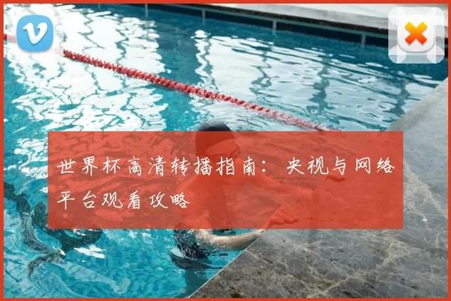 世界杯高清转播指南:央视与网络平台观看攻略