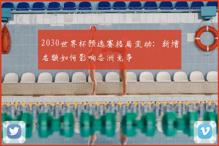2030世界杯预选赛格局变动：新增名额如何影响各洲竞争